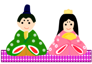 ひな飾り１(PNG)