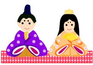 ひな飾り２(PNG)